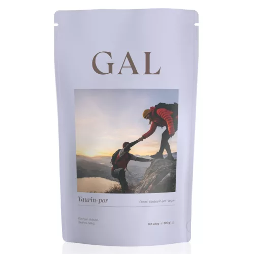 GAL 100% Taurin por utántöltő 500g ÚJ polipropilén tasak, 166 adag