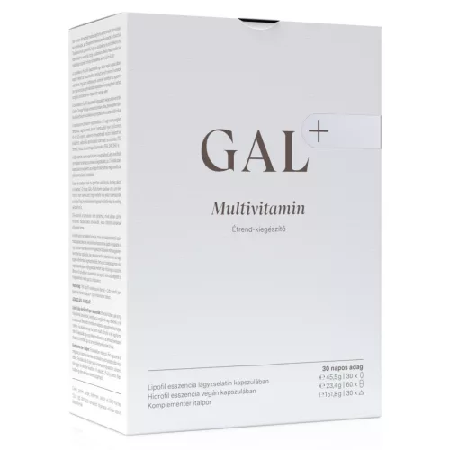 GAL+ Multivitamin 30 napos adag ÚJ 23,4g+45,5g+151,8g