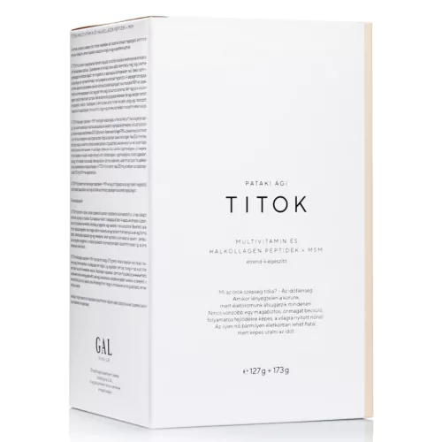 TITOK Multivitamin és Halkollagén ÚJ peptidek + MSM