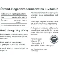 Vitaking E-400 IU természetes (60) lágykapszula