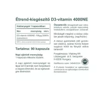 Vitaking D3-vitamin 4000NE (90) kapszula