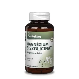   Vitaking Magnézium Biszglicinát (80) vegán kapszula (Magnézium kelát)