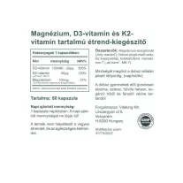   Vitaking MagneTrio D3+K2+ Magnézium biszglicinát (80) kapszula