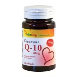 Vitaking CoQ10 Coenzym 100mg (30) lágykapszula