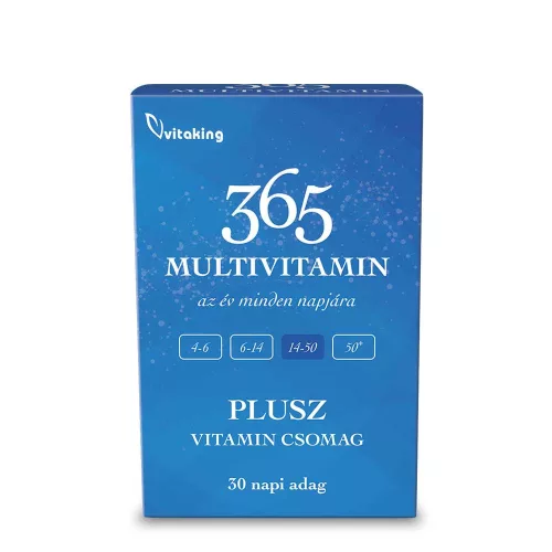 Vitaking 365 Plusz Multivitamin csomag 30 napi adag