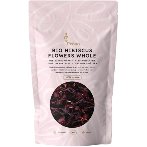 Prana Bio Hibiszkuszvirág tea 100g Hibiscus Flowers Whole