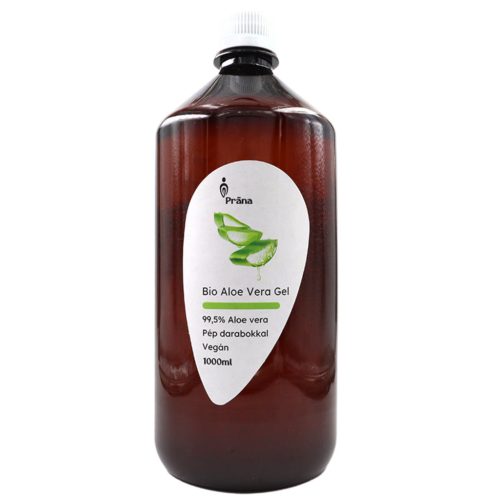 Prana Bio Aloe Vera Gel 1l gyümölcs darabokkal