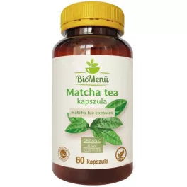 BioMenü BIO Matcha tea kapszula 60db