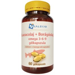 Caleido Lazacolaj+borágóolaj omega 3-6-9 gélkapszula 60db