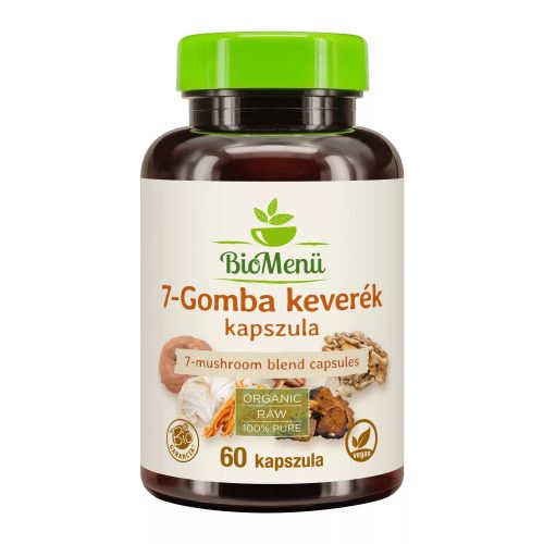 BioMenü BIO 7-gomba keverék 60db kapszul