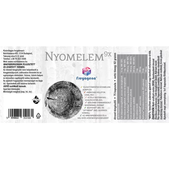 Freyagena Nyomelem 9X 75 kapszula