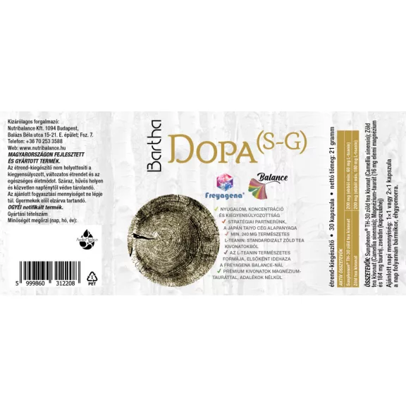 Freyagena Bartha DOPA(S-G) 30 kapszula