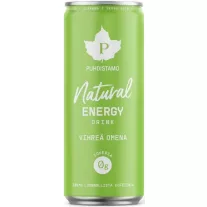  Puhdistamo Natural energy 330ml zöld alma ízű természetes energiaital DRS