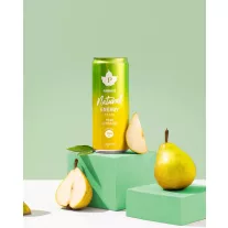   Puhdistamo Natural energy 330ml körte- limonádé ízű természetes energiaital DRS