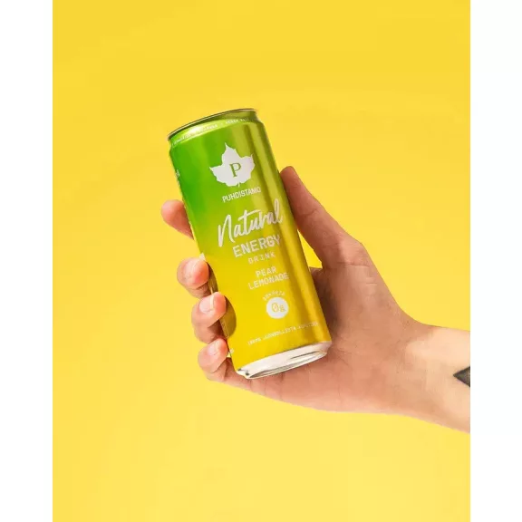Puhdistamo Natural energy 330ml körte- limonádé ízű természetes energiaital DRS Puhdistamo Natural energy 330ml körte- limonádé ízű természetes energiaital DRS