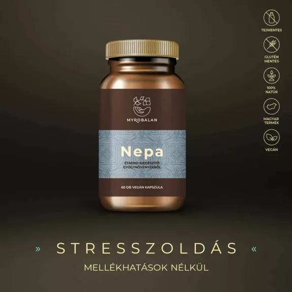 Myrobalan Nepa nyugodt tudat 60db gyógynövény komplex kapszula