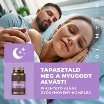   Myrobalan Milam.10 pihentető alvás 60db gyógynövény komplex kapszula