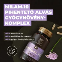   Myrobalan Milam.10 pihentető alvás 60db gyógynövény komplex kapszula