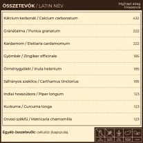   Myrobalan KhogA.9 gyomorégés, reflux elleni 60db gyógynövény komplex kapszula