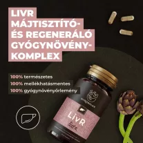   Myrobalan LivR májregeneráló 60db gyógynövény komplex kapszula