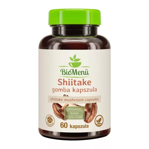 BioMenü BIO Shiitake gomba kapszula 60db