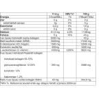 Collango Pour Homme I-es típusú, 100% hidrolizált marha kollagén por - kékmálna - 348g