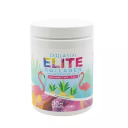   Collango I, II, III, V-ös típusú Elite marha és hal Kollagén + Hyaluronic acid - trópusi gyümölcs - 339g