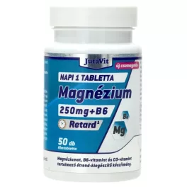 JutaVit Magnézium 250mg + B6 50db filmtabletta
