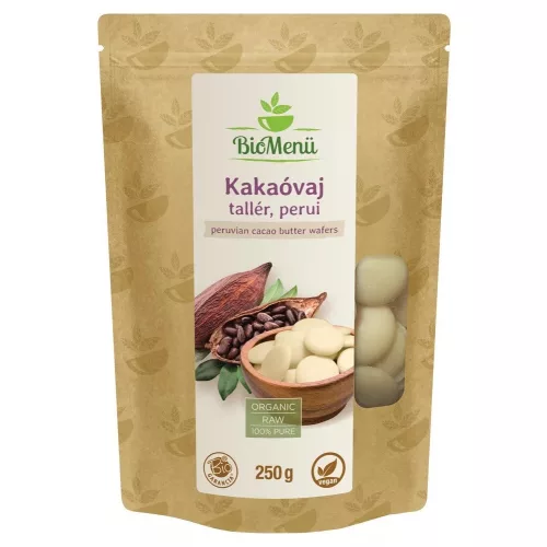 BioMenü BIO Kakaóvaj tallér perui 250g