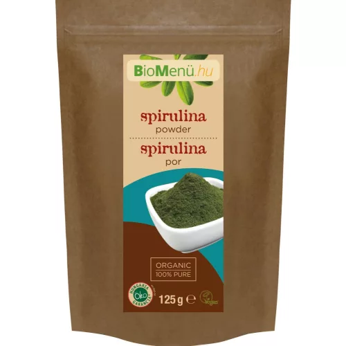 BioMenü BIO Spirulina alga por 125g