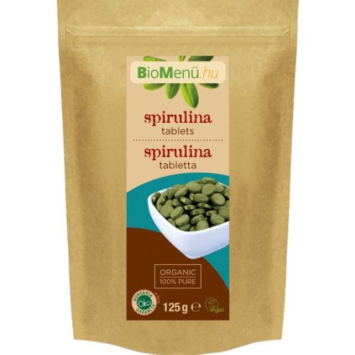 BioMenü BIO Spirulina alga tabletta 125g