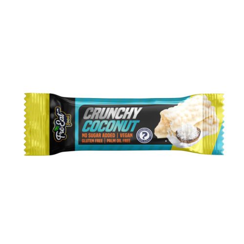 FreEat Food Crunchy Coconut 30g kókuszos szelet törökmogyoróval szórva