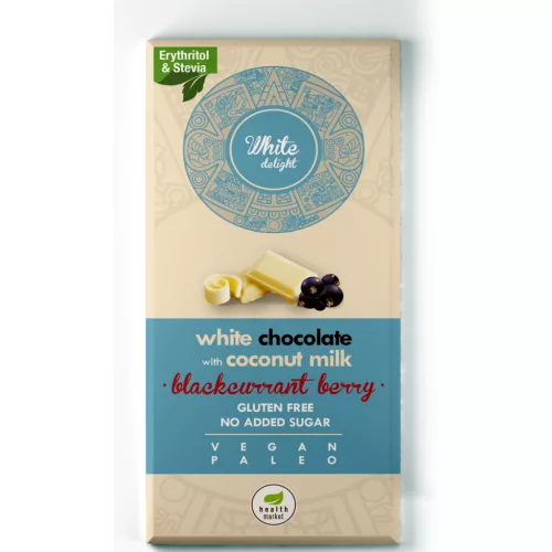 White Delight feketeribizlis fehércsoki 80g Health Market