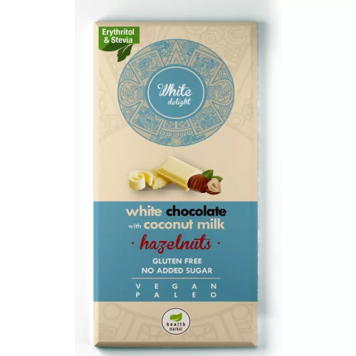 White Delight mogyorós fehércsoki 80g Health Market