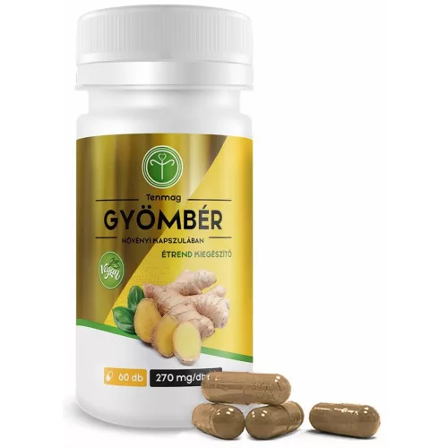 Tenmag Gyömbér étrend kiegészítő 60db kapszula