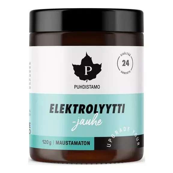 Puhdistamo Elektrolit 120g ízesítetlen italpor Puhdistamo Elektrolit 120g ízesítetlen italpor