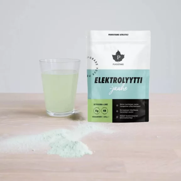 Puhdistamo Elektrolit 240g citrom-lime ízű italpor Puhdistamo Elektrolit 240g citrom-lime ízű italpor
