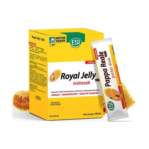 Natur Tanya® ESI Royal Jelly 1000mg méhpempő ivótasak 16x10ml
