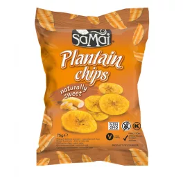   SAMAI Plantain chips natúr édes 75g főzőbanán Naturally Sweet