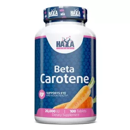   Haya labs Természetes béta-karotin (20 000 NE) - 100 tabletta