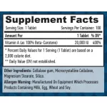 Haya labs Természetes béta-karotin (20 000 NE) - 100 tabletta