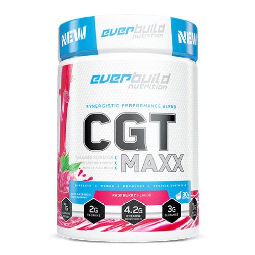 EverBuild CGT Maxx - Kreatin,Glutamin,Taurin (30 adag) -málna - 2000g