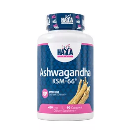 Haya Labs Ashwagandha KSM-66 (450mg) - 90 kapszula