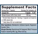 Haya Labs Shilajit Fulvosav komplex - energia, vitalitás támogatás (250mg) - 60 kapszula 