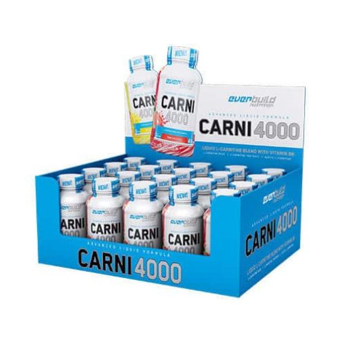 EverBuild Nutrition - Carni 4000 Shot 20 x 70 ml - Lime - L-karnitin shot