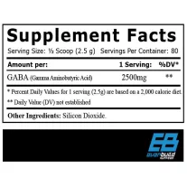   EverBuild Pure Gaba Aminósav (80 adag) - ízesítetlen - 200g