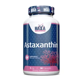   Haya Labs Astaxanthin 5mg 30 kapszula - természetes karotinoid antioxidáns
