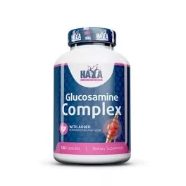   Haya Labs Glükozamin, Kondroitin és MSM Komplex - Ízület támogatás - 120 kapszula 