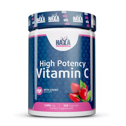 Haya Labs C-Vitamin Csipkebogyóval (1000mg) - 250 kapszula