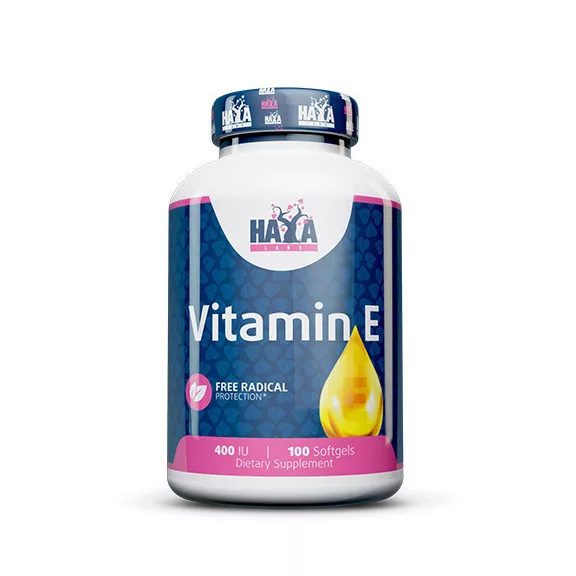 Haya Labs E-vitamin 400 IU - Antioxidáns - 100 kapszula Haya Labs E-vitamin 400 IU - Antioxidáns - 100 kapszula